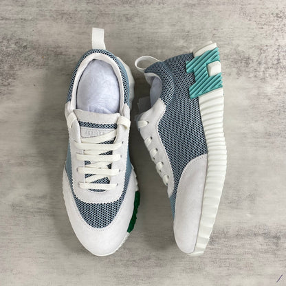 Hermes Bouncing Sneakers "Green-Grey"