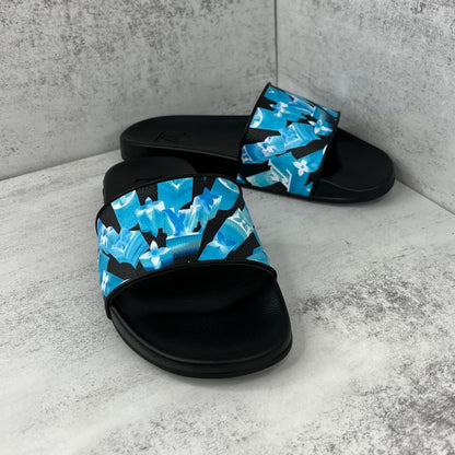 Louis Vuitton Slides "Black-Blue-White"