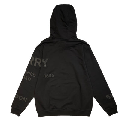 Burberry Horseferry Print Hoodie "Black"