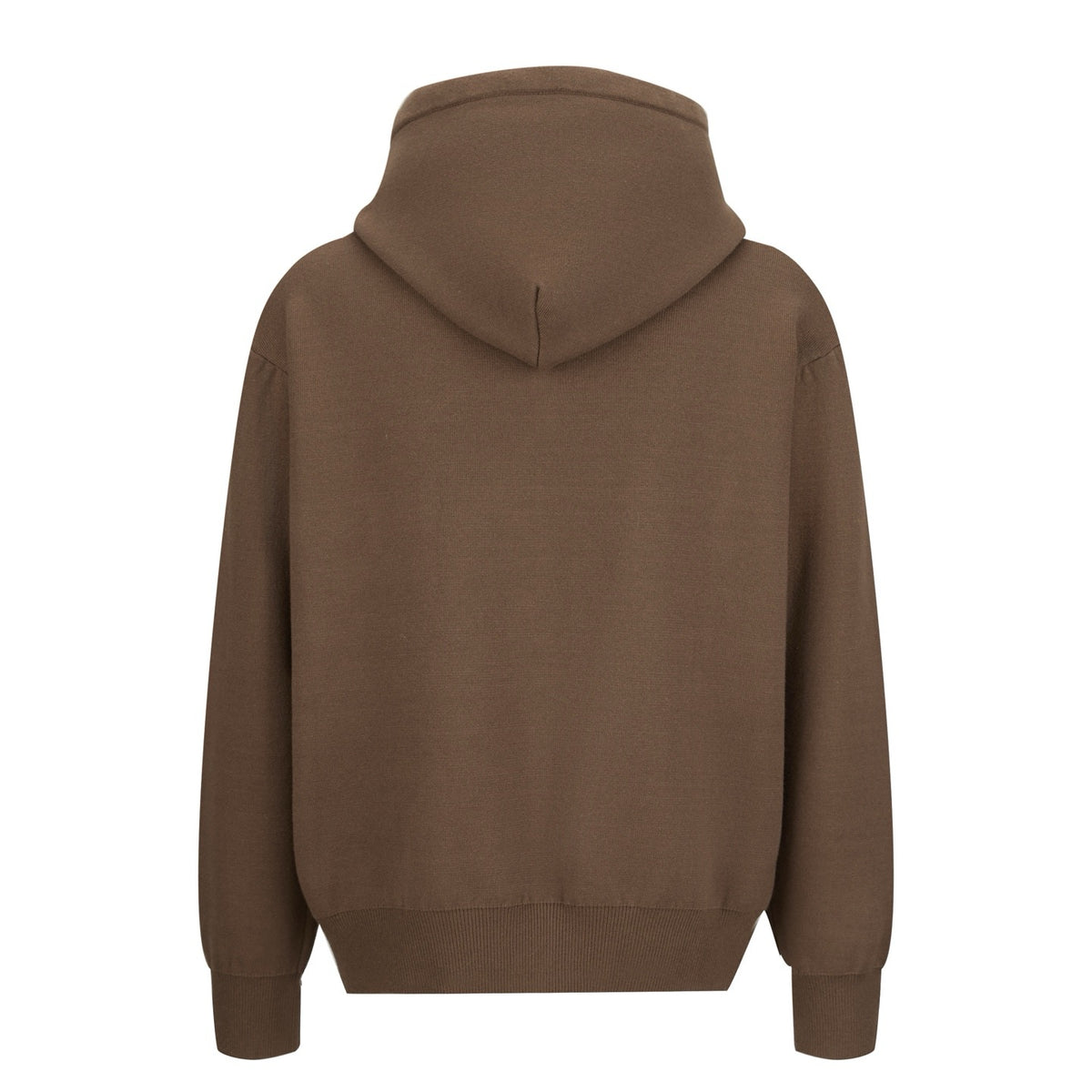 Loewe Zip-up Hoodie in Cotton "Brown"