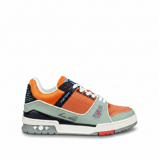 Louis Vuitton LV Trainers "Orange-Beige-Black"