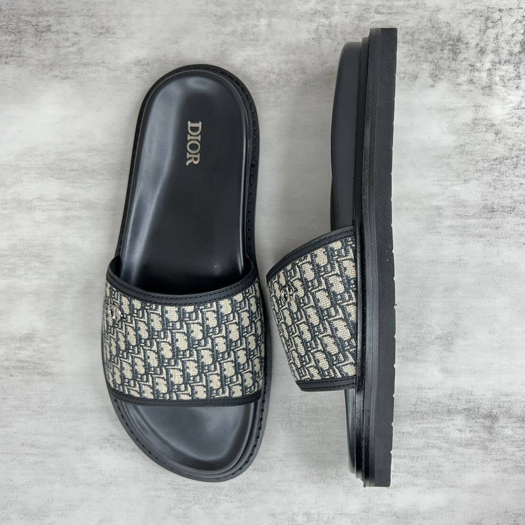 Dior Slides "Black-Beige"