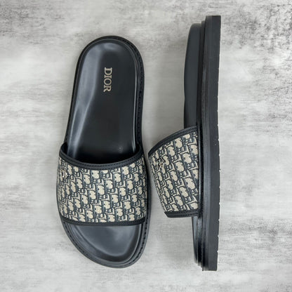 Dior Slides "Black-Beige"