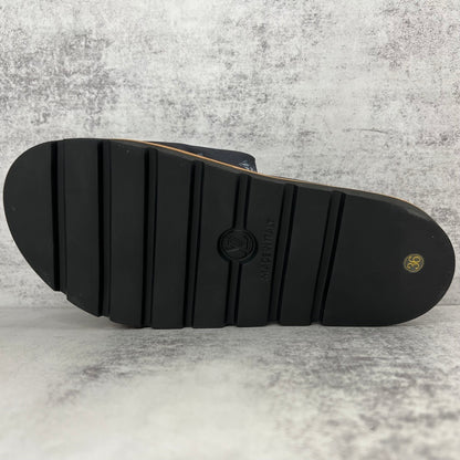 Louis Vuitton Slides "Black-Brown"