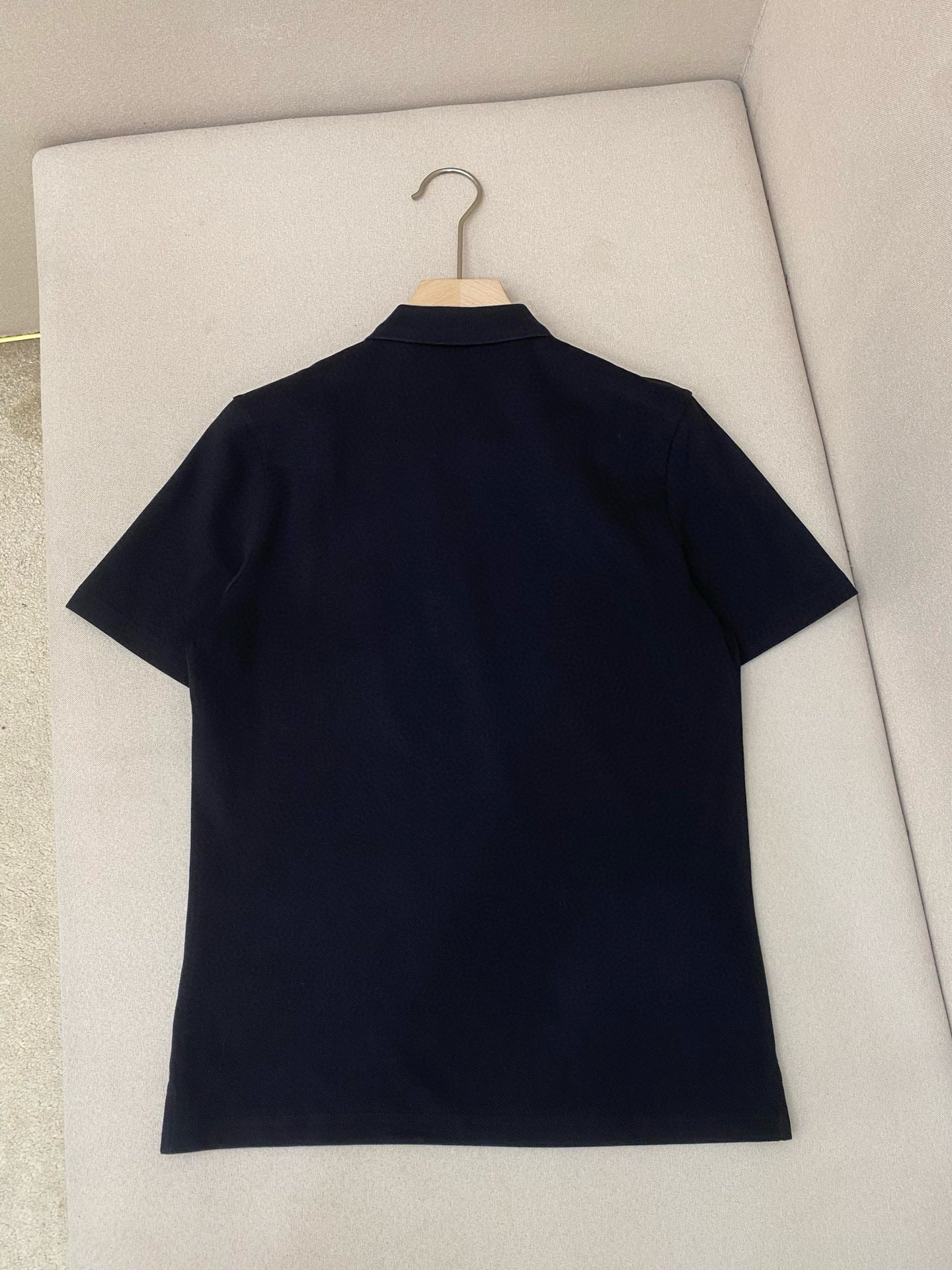 Burberry Cotton B Heart Polo T-Shirt "Black"