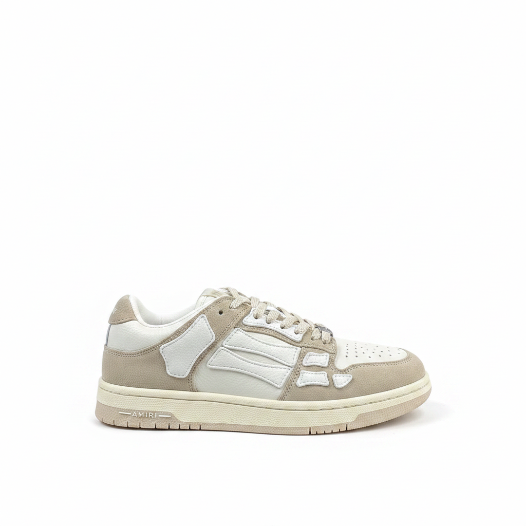 Amiri Skel Top Low "Alabaster"