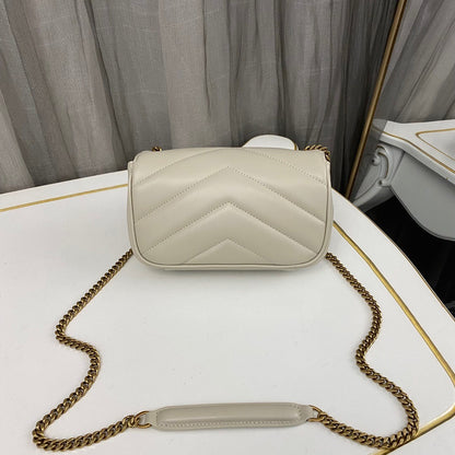 Saint Laurent Loulou Small Bag in Matelasse Lambskin