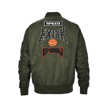 Evisu Bomber Jacket "Army Green"