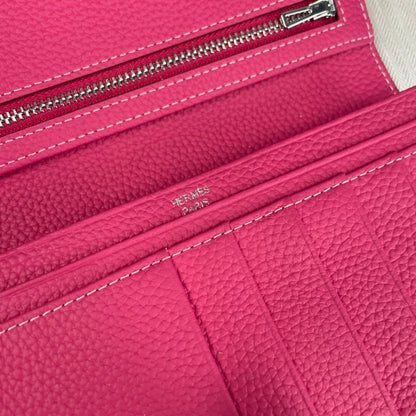 Hermes Bearn Wallet "Pink"