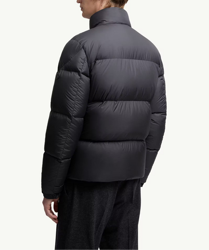 Moncler Chinon Square-Quilted Short Down Jacket "Black"