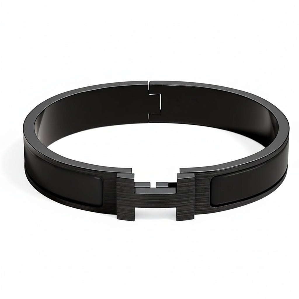 Hermès Clic HH So Black Bracelet