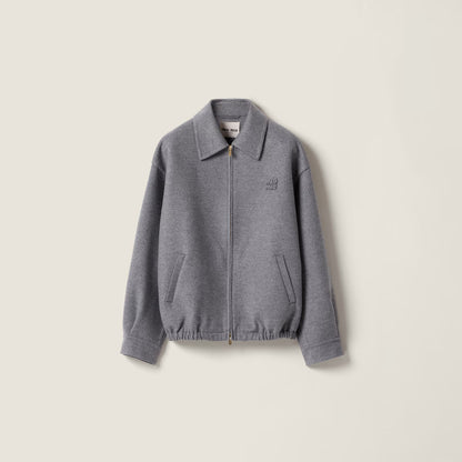 Miu Miu Double Cashmere Blouson Jacket