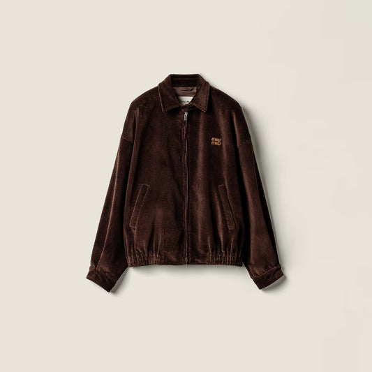 Miu Miu Corduroy Jacket "Brown"