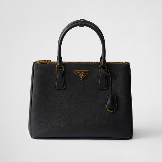 Prada Galleria Large Saffiano Leather Bag "Black"