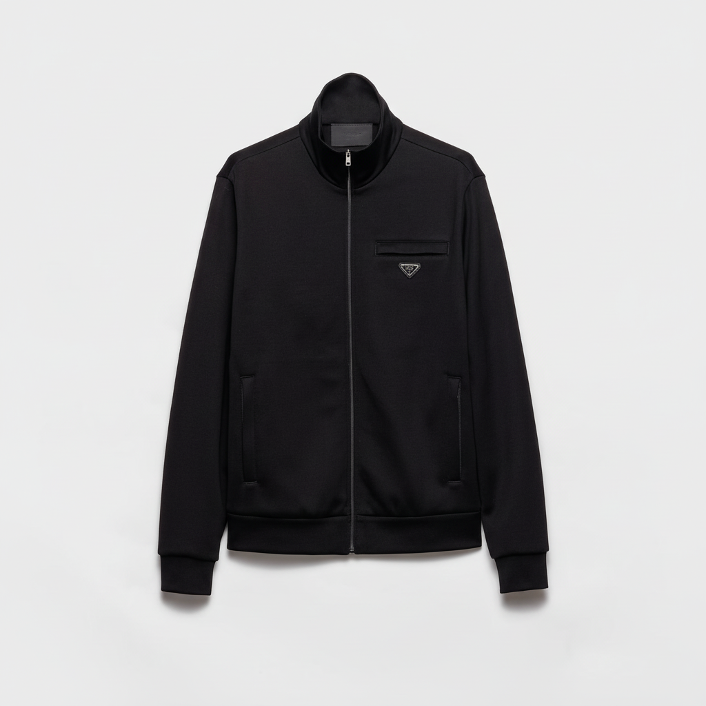 Prada Technical Blouson Jacket "Black"