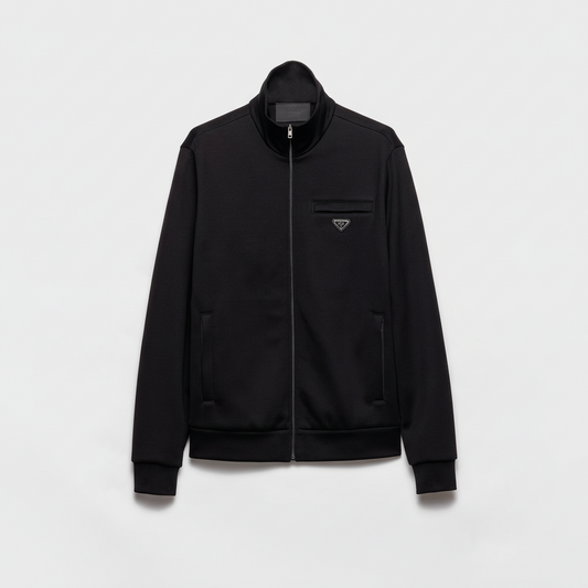 Prada Technical Blouson Jacket "Black"