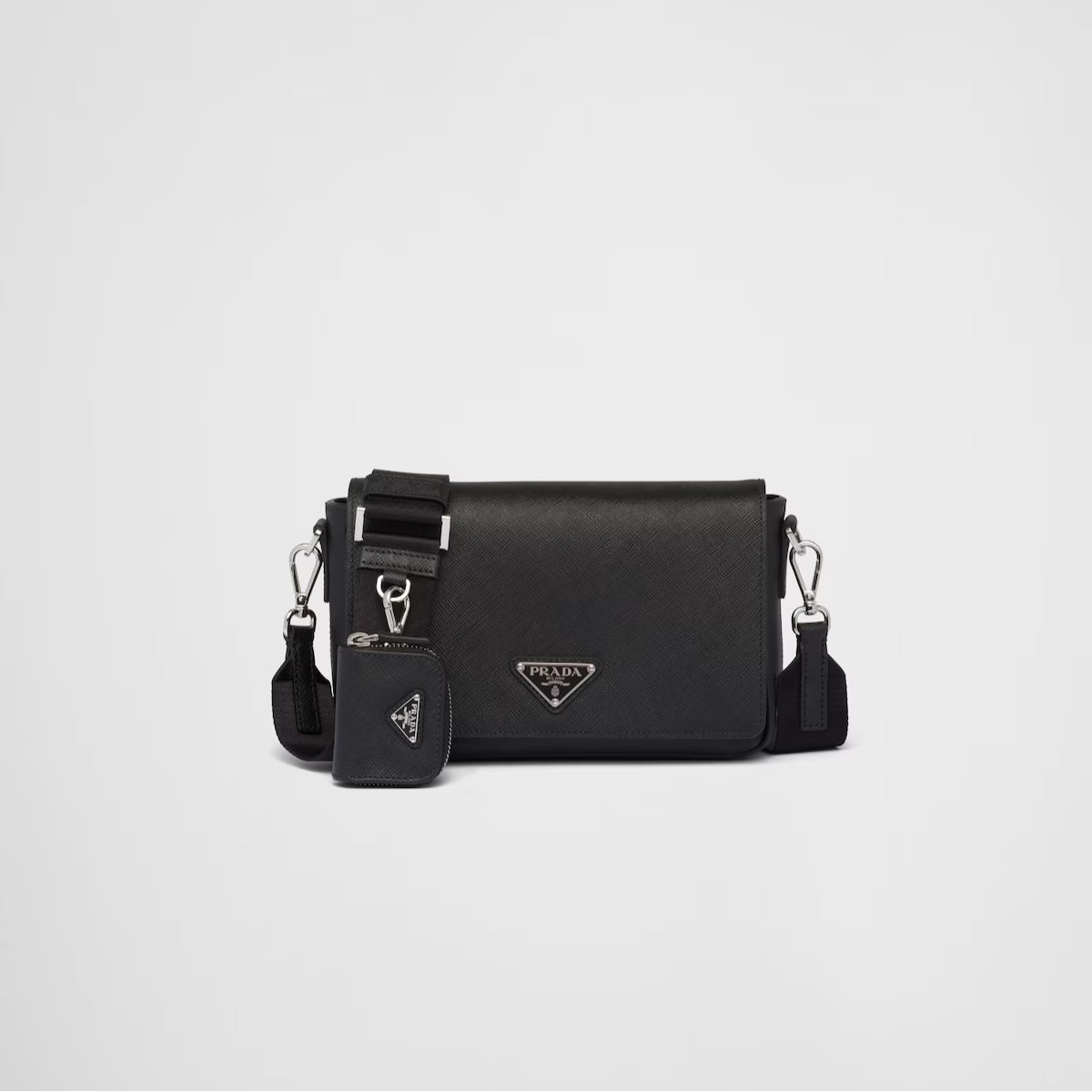 Prada Saffiano Leather Shoulder Bag