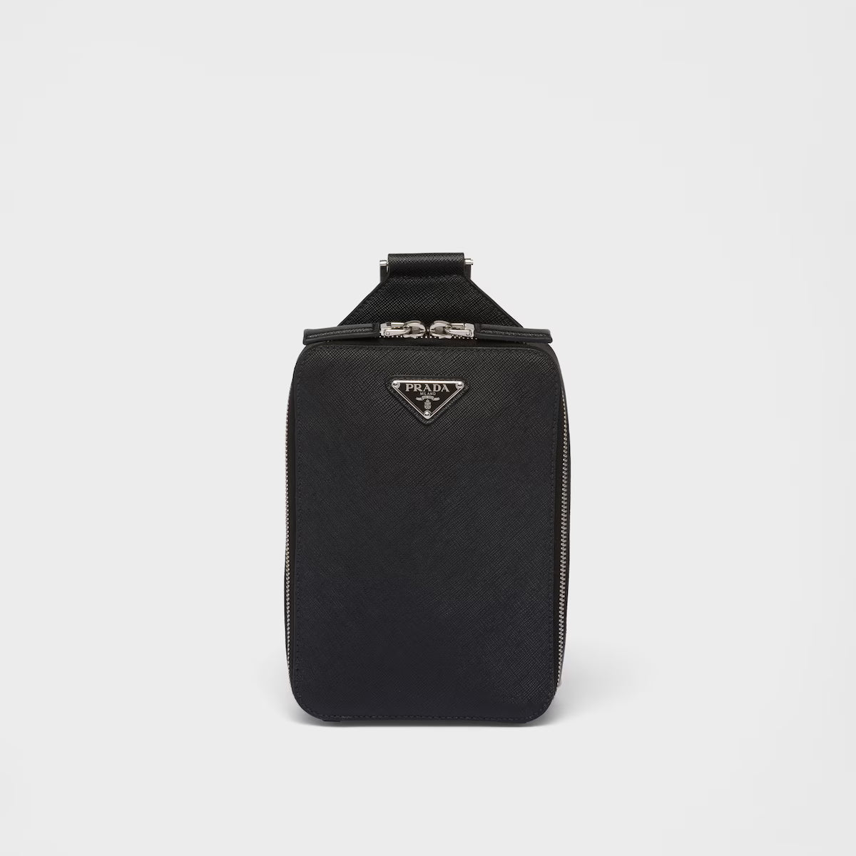 Prada Brique Saffiano Leather Bag