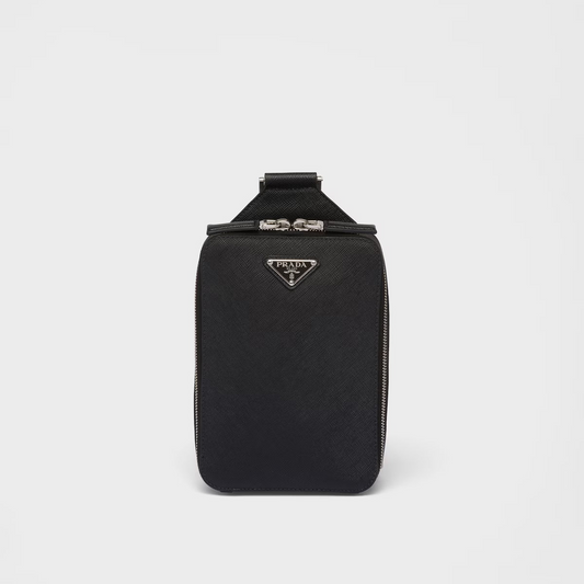 Prada Brique Saffiano Leather Bag