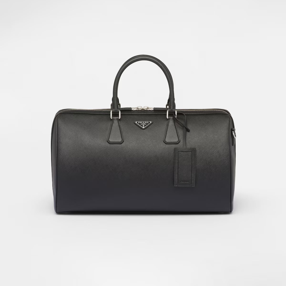 Prada Saffiano Leather Travel Bag "Black"