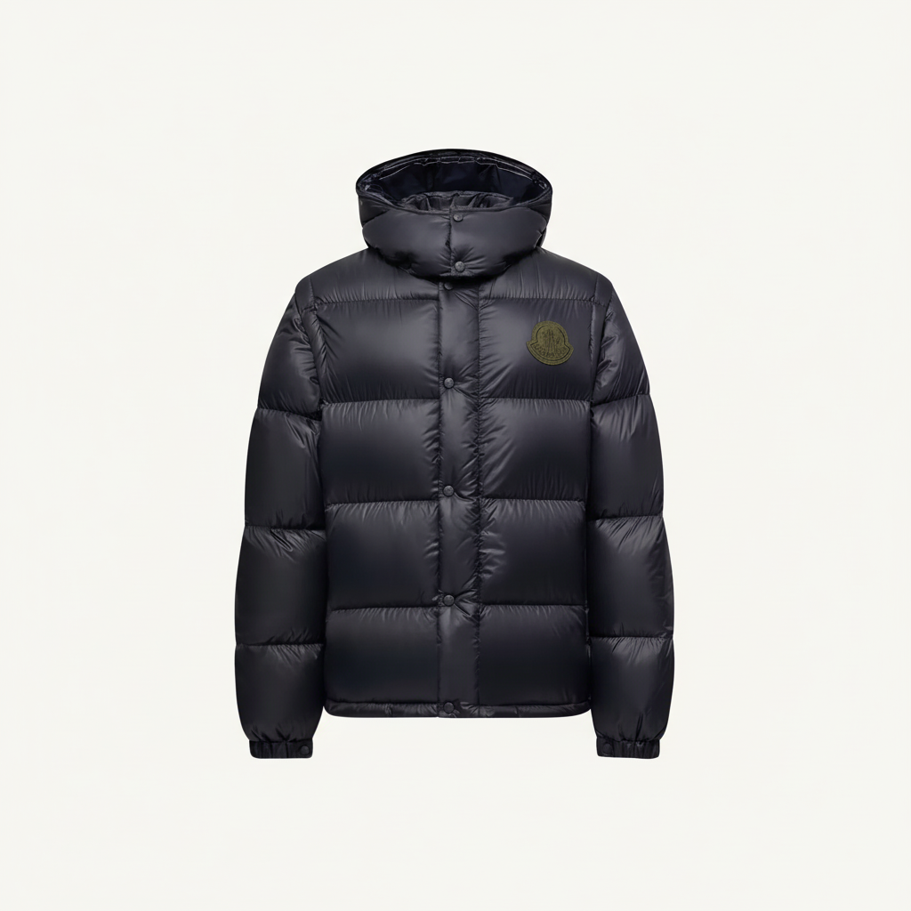 Moncler Cyclone 2-in-1 Hooded Short Down Jacket "Black"