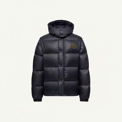 Moncler Cyclone 2-in-1 Hooded Short Down Jacket "Black"