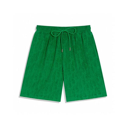 Dior Monogram Jacquard Toweling Shorts "Green"
