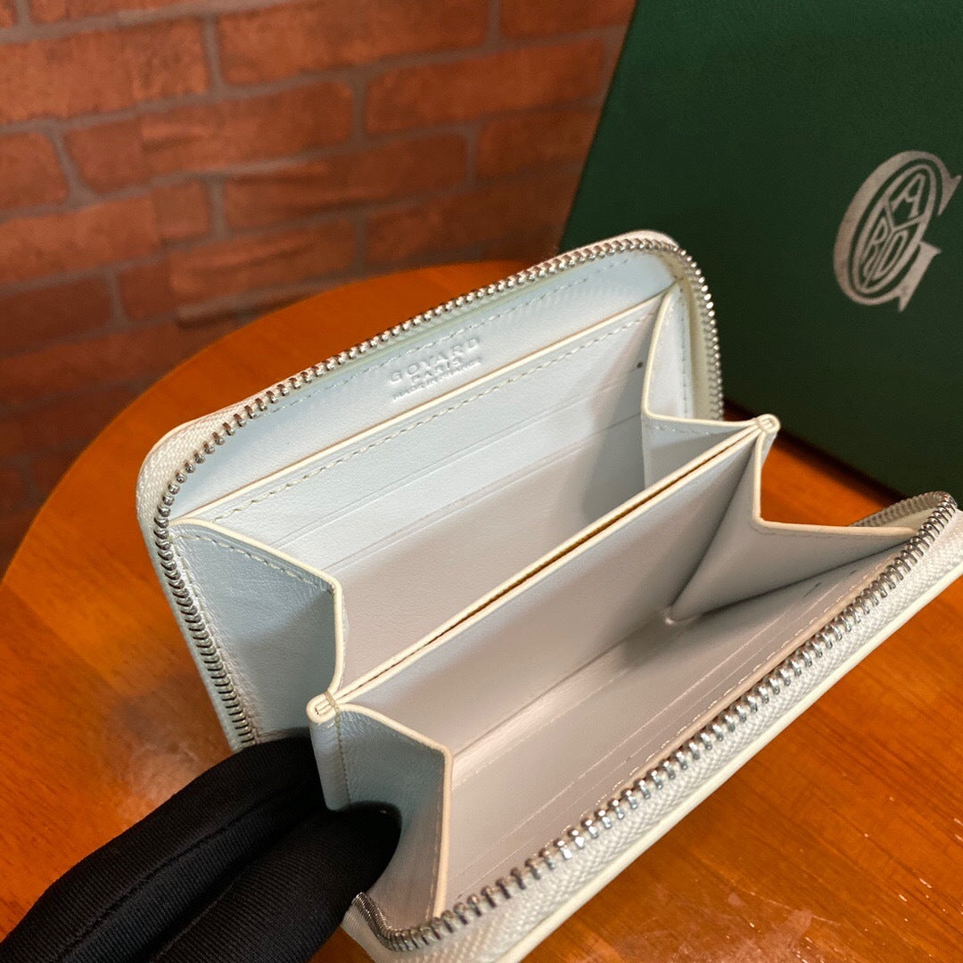 Goyard Matignon PM Wallet "White"