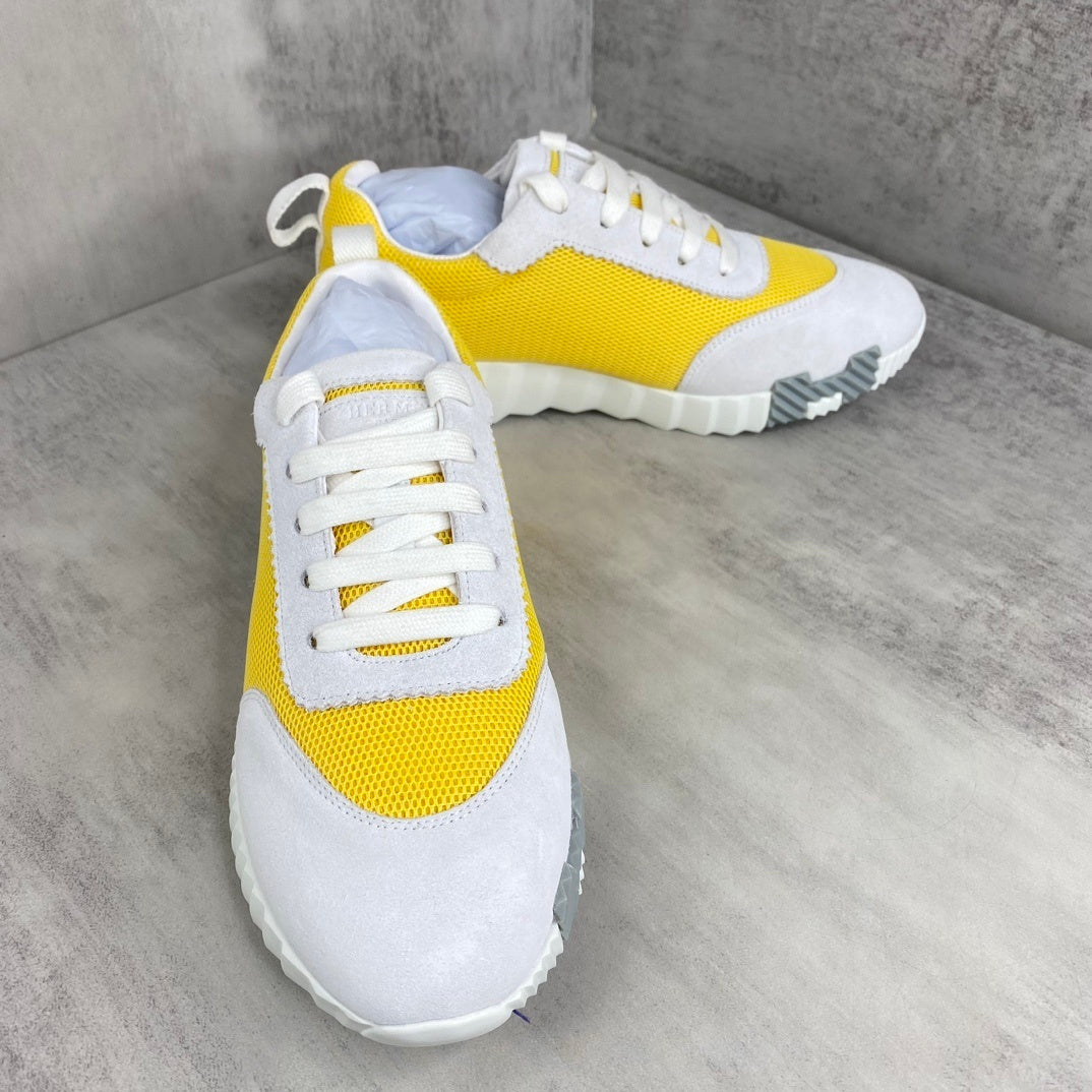 Hermes Bouncing Sneakers "Yellow-Grey"