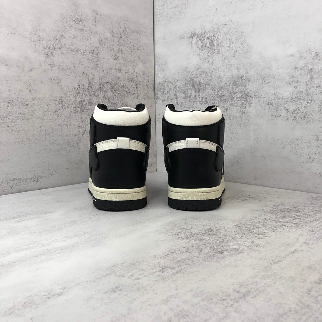 Amiri Skel Top High "Black-White"