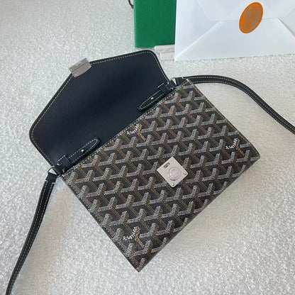 Goyard Goyardine Calfskin Chypre Wallet Pouch