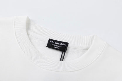 Balenciaga Sweatshirt "White-Black"