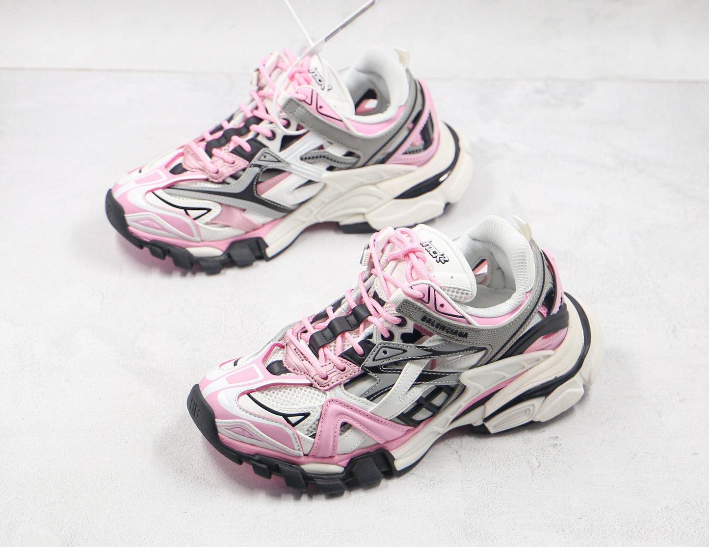 Balenciaga Track 2.0 "White-Pink-Black"
