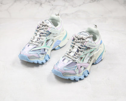Balenciaga Track 2.0 "White-Pink-Blue"