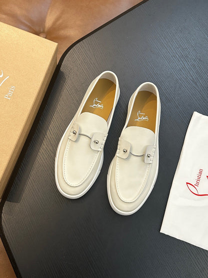Christian Louboutin Chambeliboat "White"