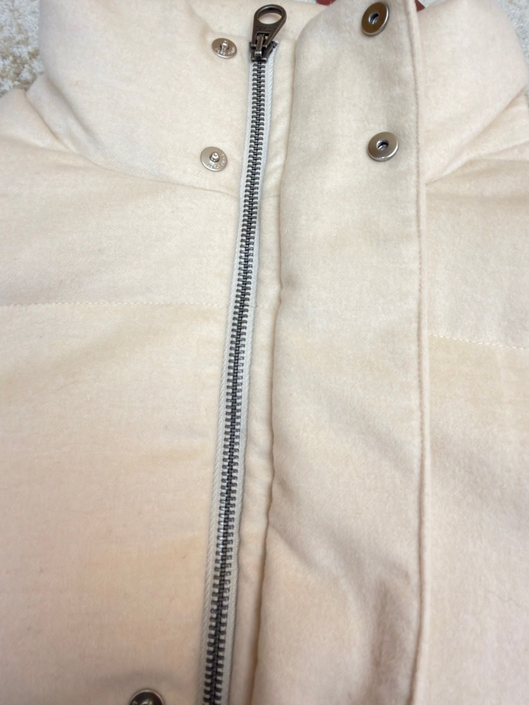 Loro Piana Cashmere Jools Puffer Jacket "White"