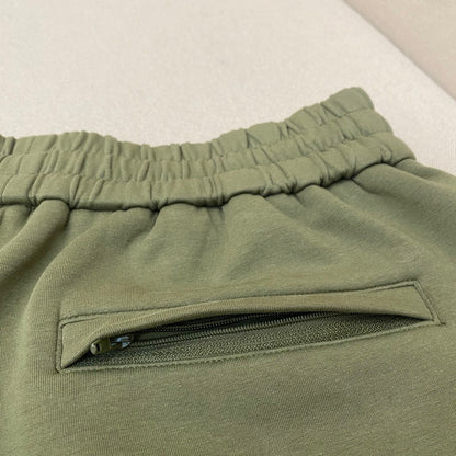 Gucci Logo Embroidered Shorts "Green"