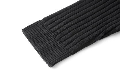 Balenciaga Half-Zip High Neck Sweater "Black"