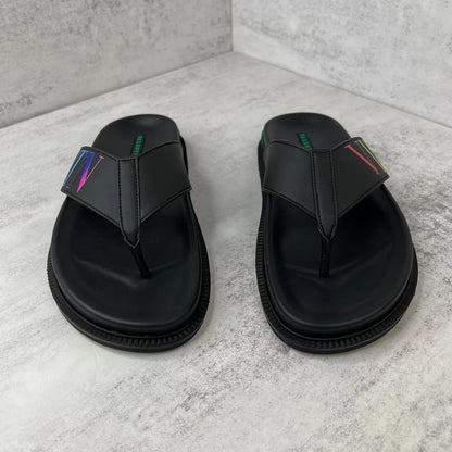 Valentino Garavani Flip-Flops "Black-Multicolour"
