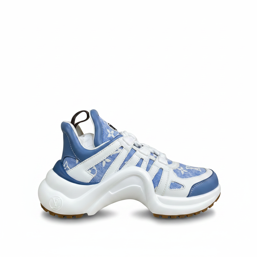 Louis Vuitton Arklight "White-Light Blue Denim"