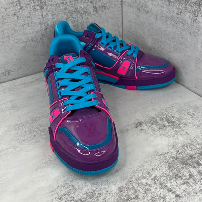 Louis Vuitton Trainers "Purple-Teal"