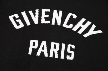 Givenchy Couture Seam Knit Sweater "Black"