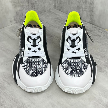 Fendi Flow "White-Black-Fluo Yellow"