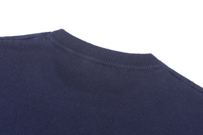 Louis Vuitton Short-Sleeved Crewneck With Signature "Deep Navy"