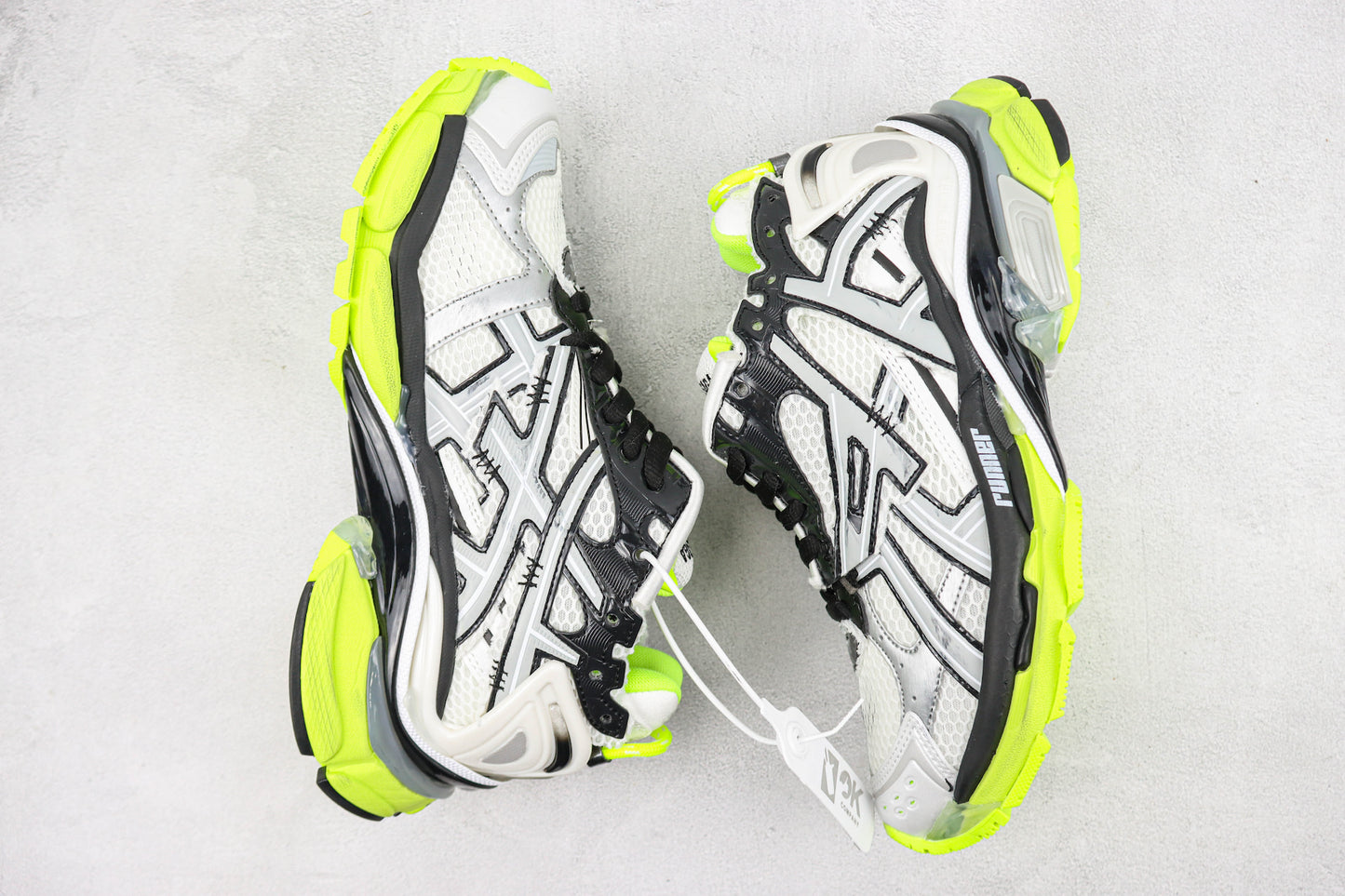 Balenciaga Runner "White-Black-Fluo Yellow"