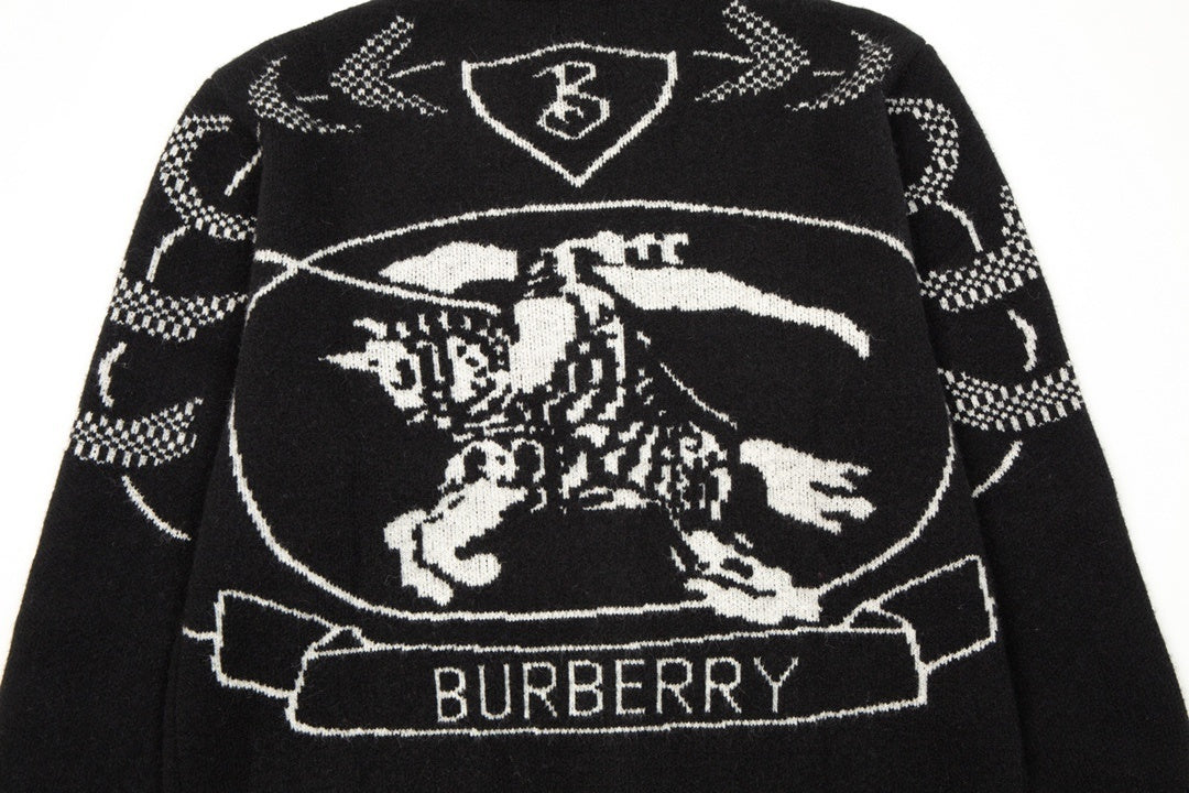 Burberry Knight Cardigan "Black"