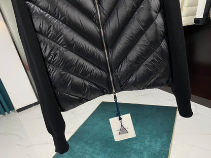 Moncler Hybrid Down Top "Black"