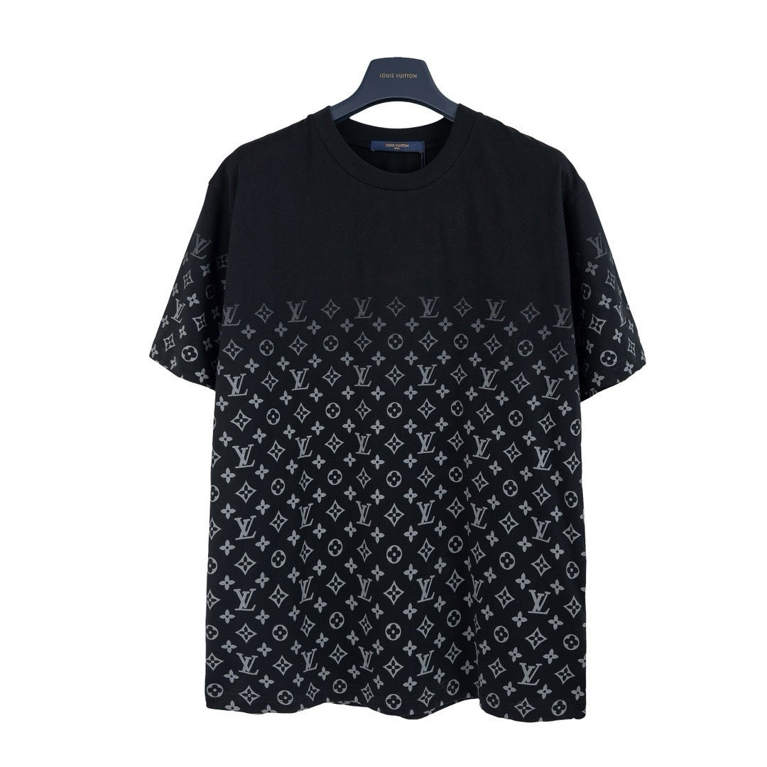 Louis Vuitton Gradient Monogram T-Shirt "Black"