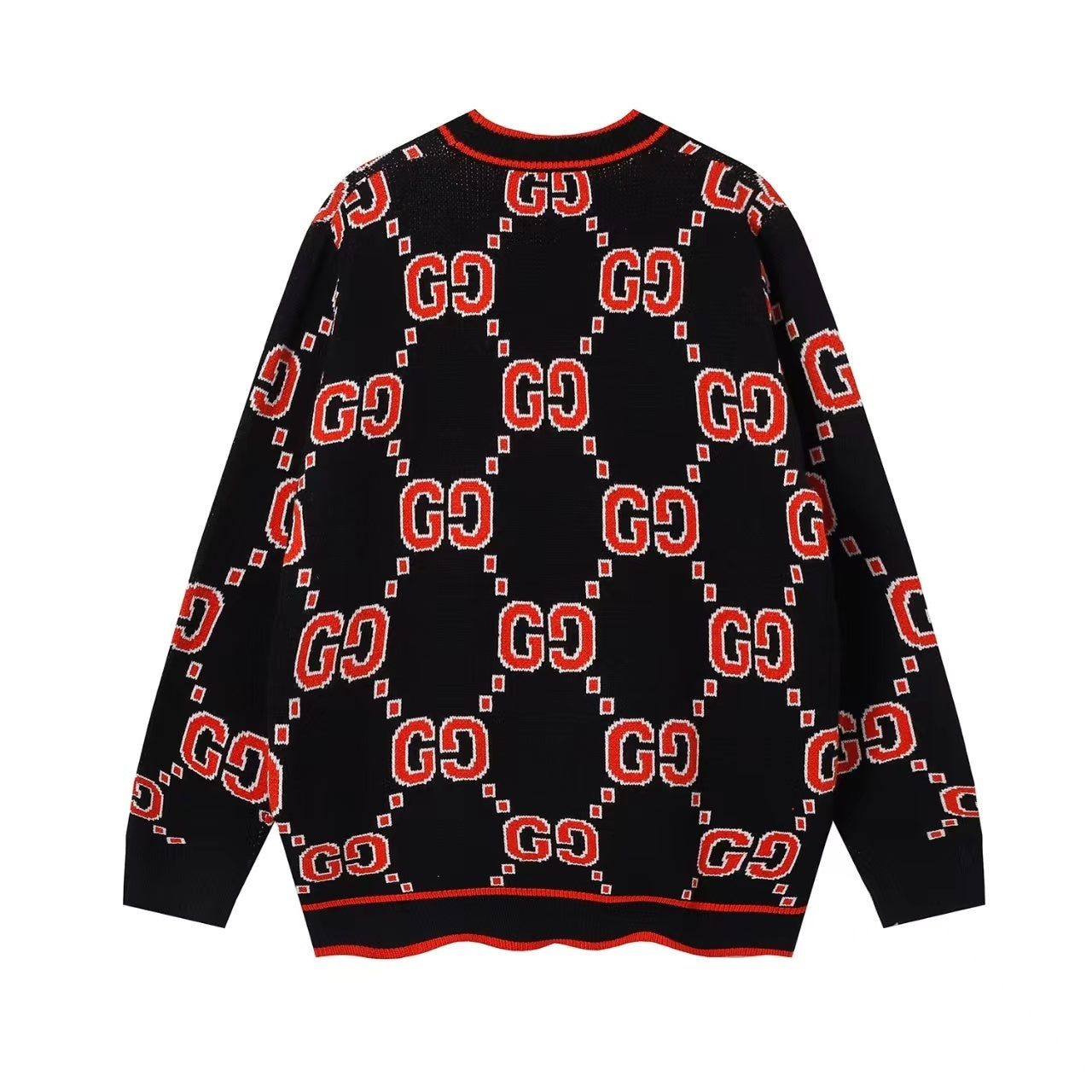 Gucci Cardigan "Black-Red"