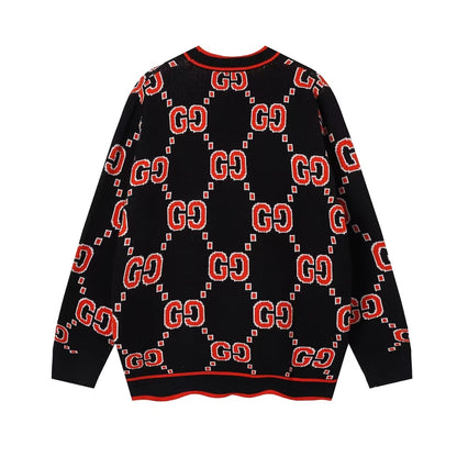 Gucci Cardigan "Black-Red"